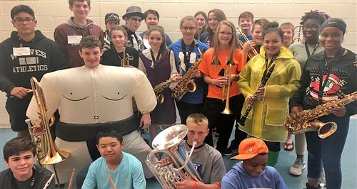 Utley Middle School Students Make All-District Honor Band 